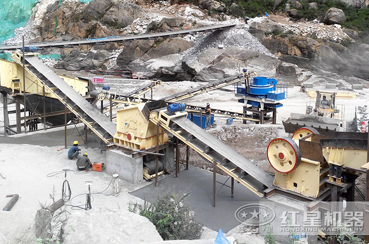 制砂生產線現場 制砂生產線現場